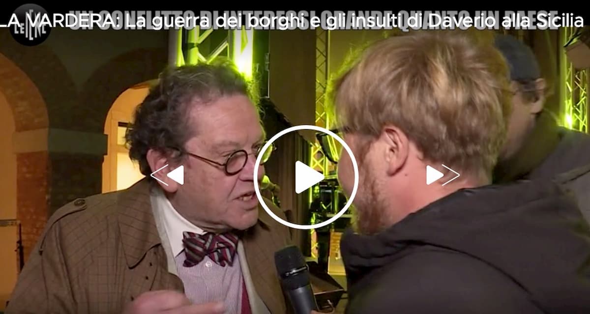 Philippe Daverio e Ismaele La Vardera