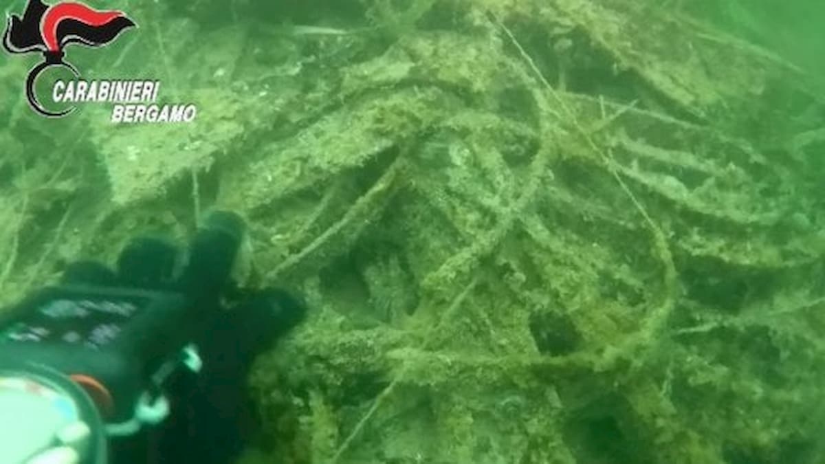 Lago di Iseo, montagna di rifiuti alta 40 metri scoperta nei fondali