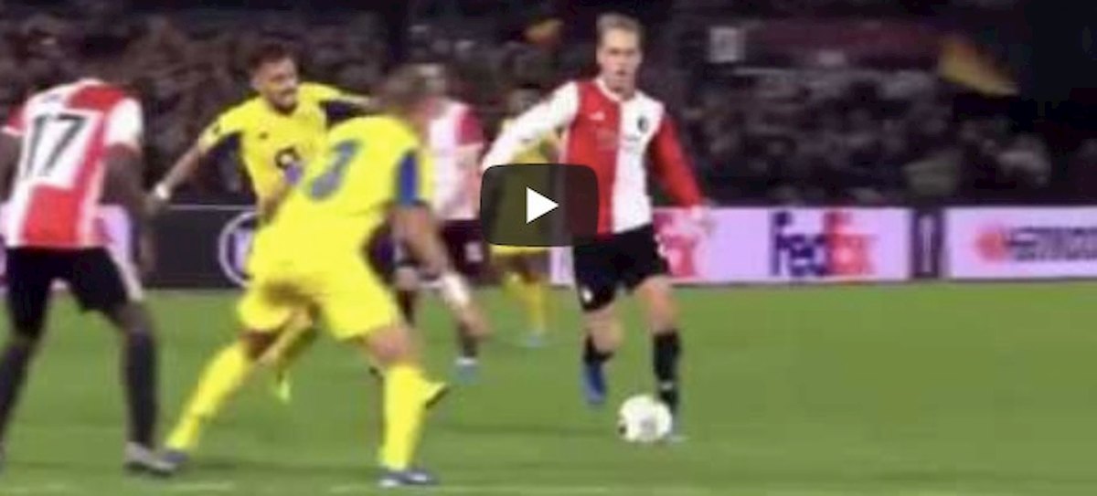 Karsdorp gol video YouTube Feyenoord Porto Europa League