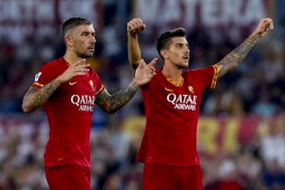 Kolarov Florenzi siparietto Sampdoria Roma dove sta?