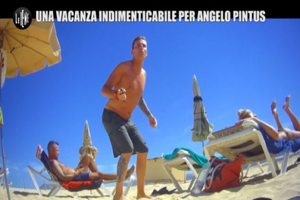 Un frame del servizio delle Iene