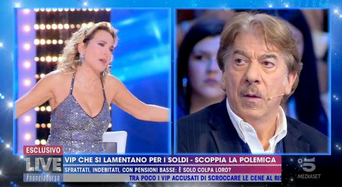Live Non è la D'Urso, Marco Columbro litiga con Barbara D'Urso. La conduttrice...