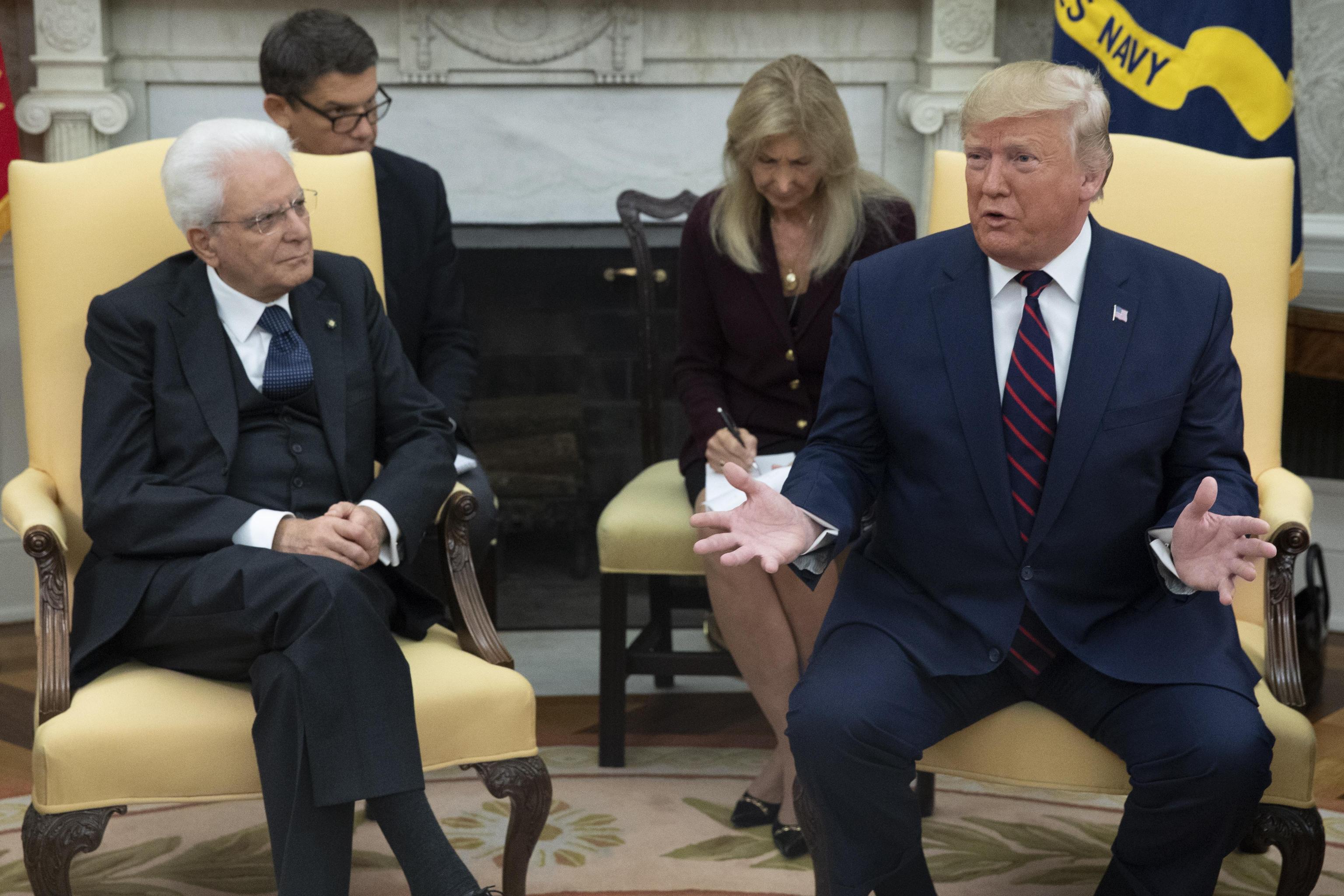 Mattarella Trump scontro dazi