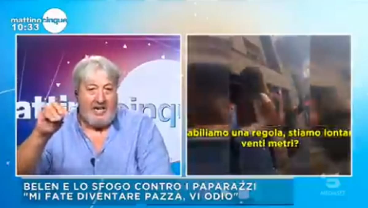 Mattino 5, Maurizio Sorge: "Claudia Gerini mi ha rubato il cellulare. C'erano foto..."