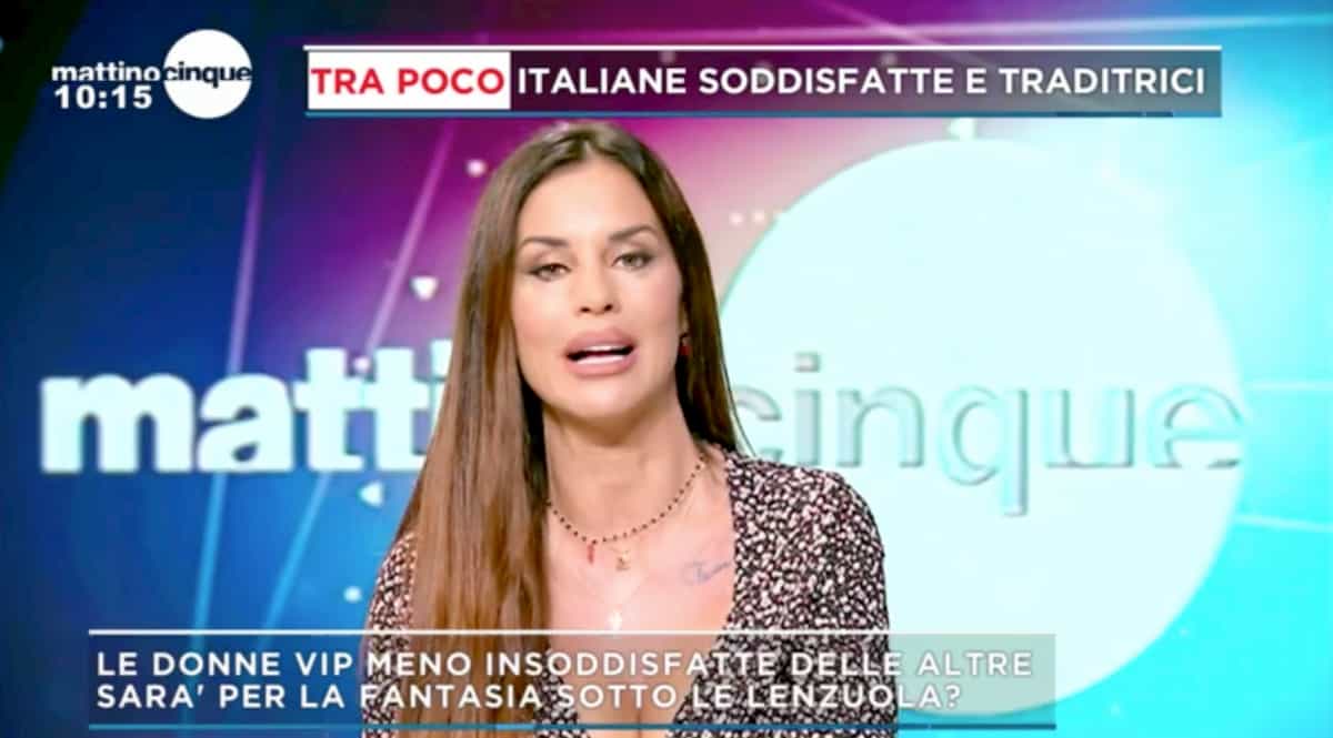 Mattino Cinque, Antonella Mosetti e il dettaglio piccante sull'ex fidanzato Aldo Montano: "A letto..."