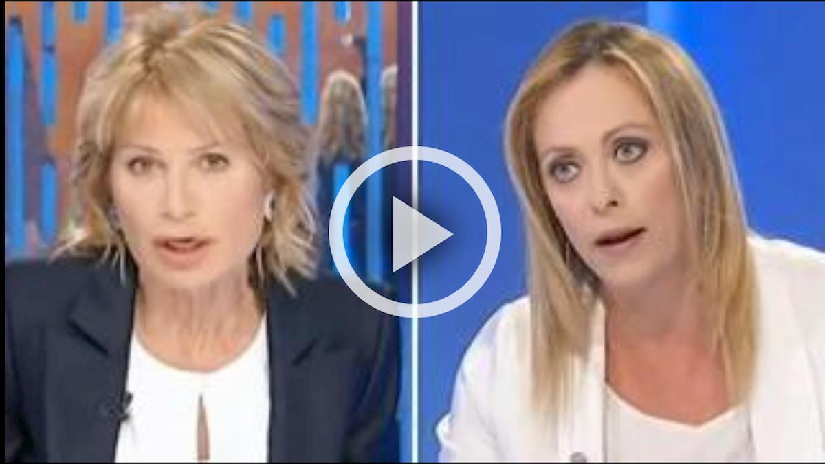 Otto e Mezzo, scontro Gruber-Meloni: "Sta dicendo una sciocchezza", "Non si permetta"