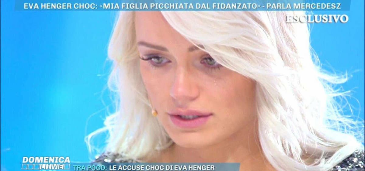 Domenica Live, Mercedesz Henger ha un malore in diretta