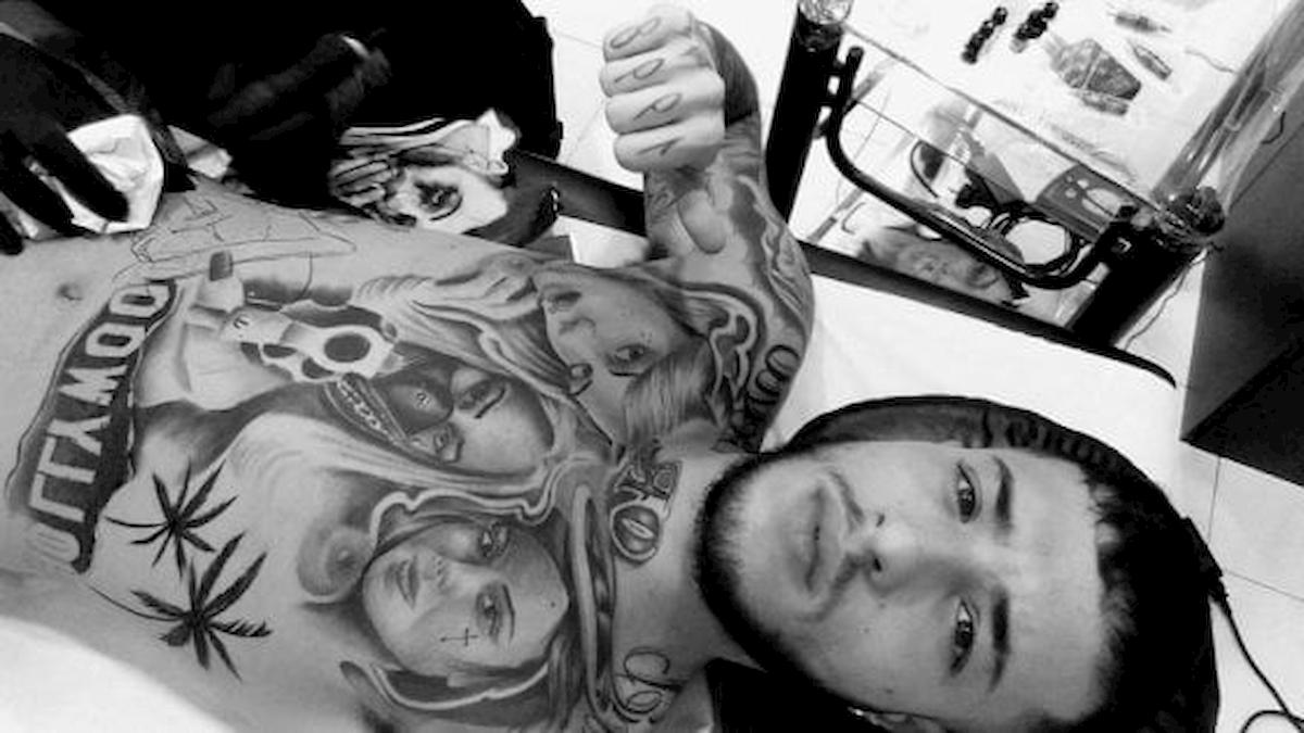 I tatuaggi di Paolo Pirino