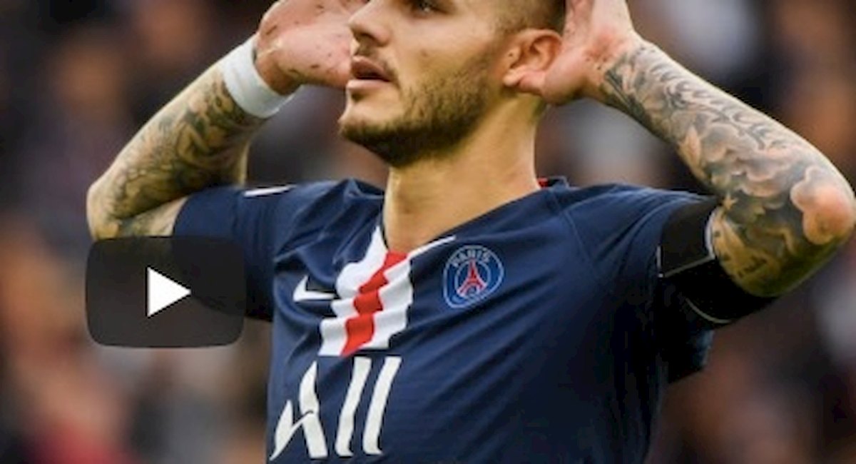 Psg Icardi gol video YouTube Angers 4 0 Ligue 1
