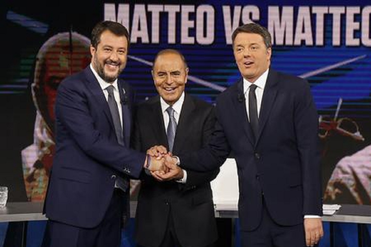Matteo Renzi e Matteo Salvini