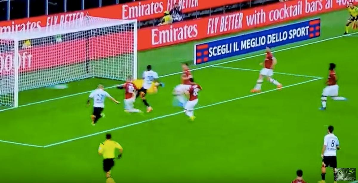 Rigore Milan Lecce Conti Biglia episodi da moviola var