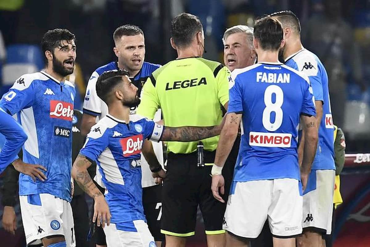 Napoli-Atalanta: il rigore negato oggetto di interrogazione parlamentare