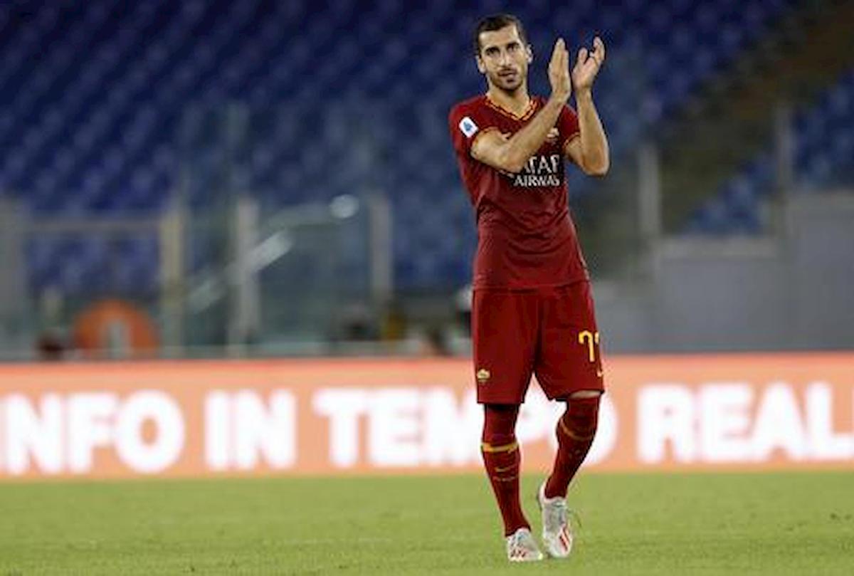 Roma infortuni Pellegrini Mkhitaryan tempi recupero