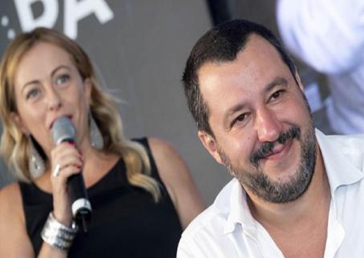 Salvini e Meloni, Ansa
