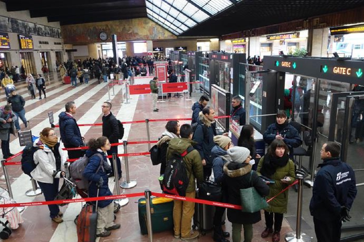 La stazione di Santa Maria Novella, Ansa