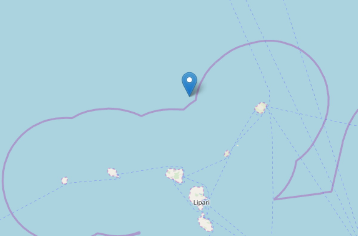 Terremoto Sicilia Eolie