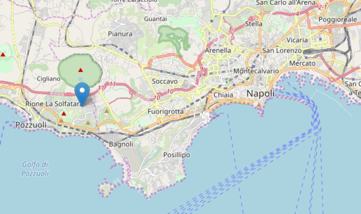 Terremoto Pozzuoli 5 ottobre