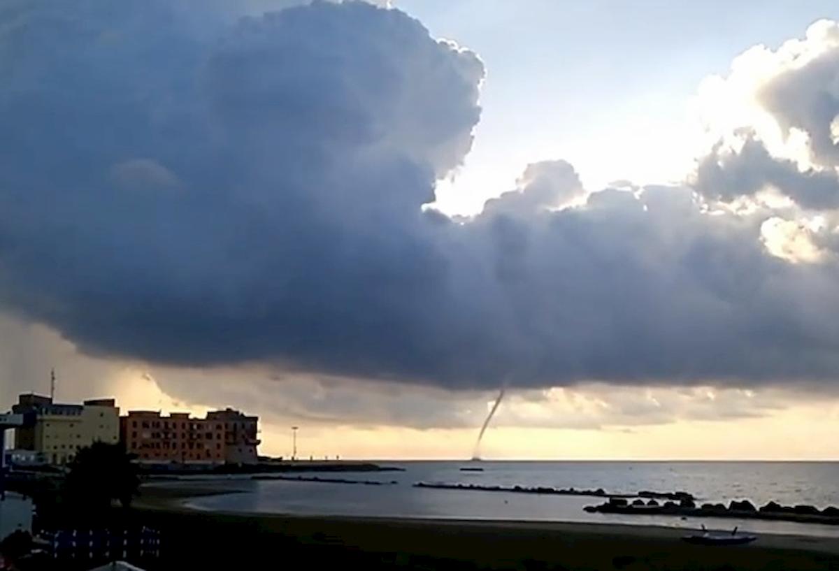 La tromba marina ad Anzio