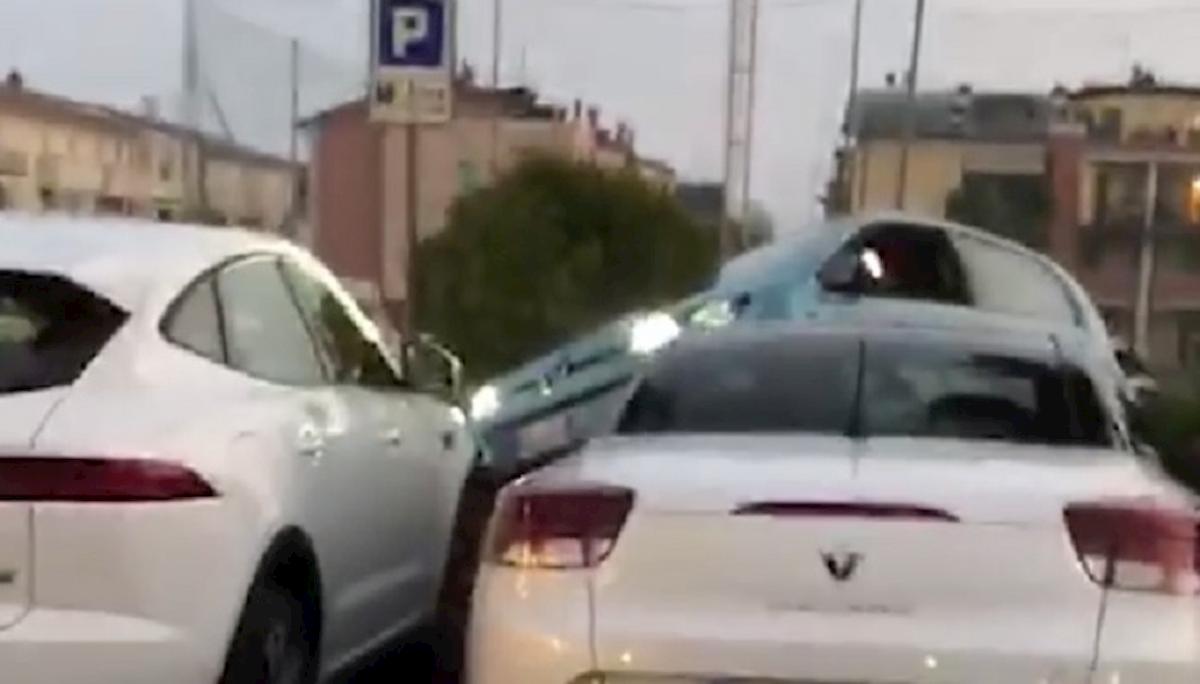 ubriaco su auto pescatina verona