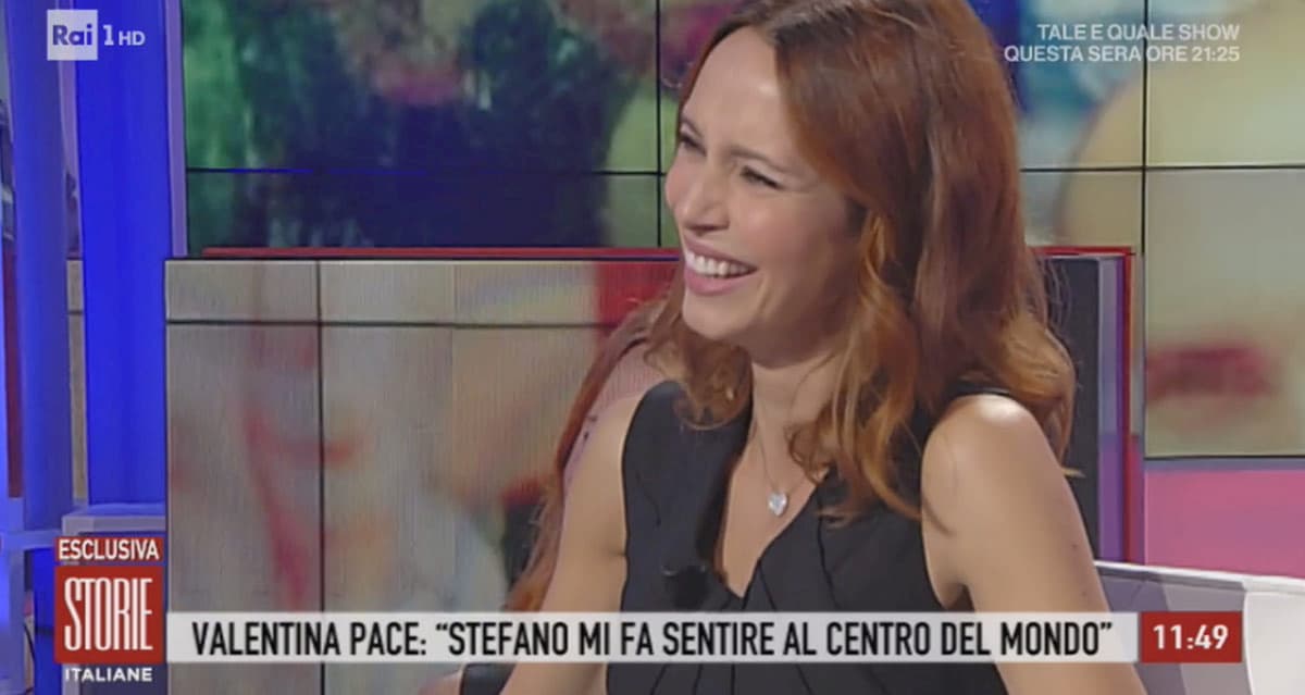 Storie Italiane, Valentina Pace: "Ora non lavoro, faccio la mamma a tempo pieno"
