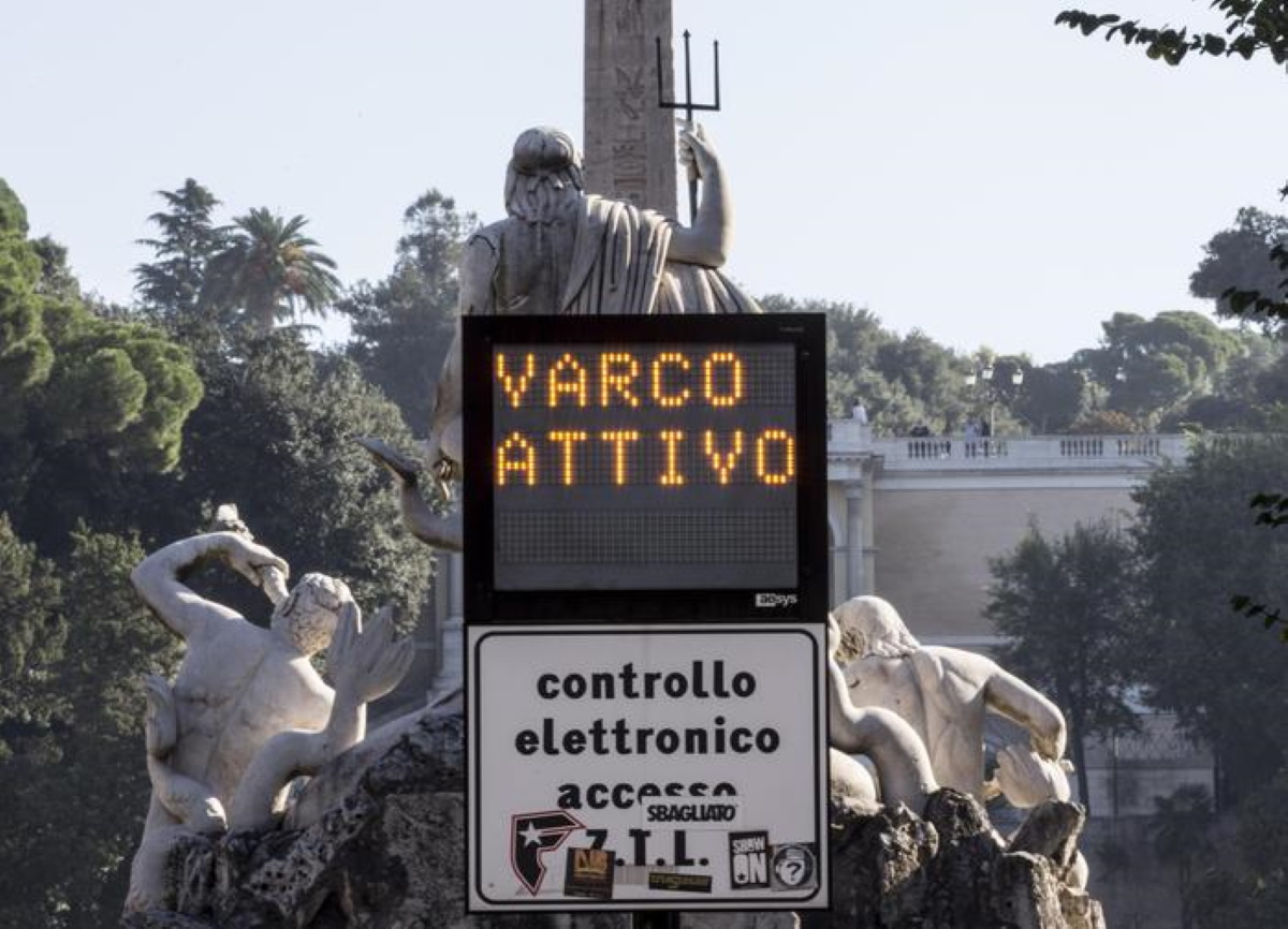 Ztl linea guida ministero dicitura varco attivo