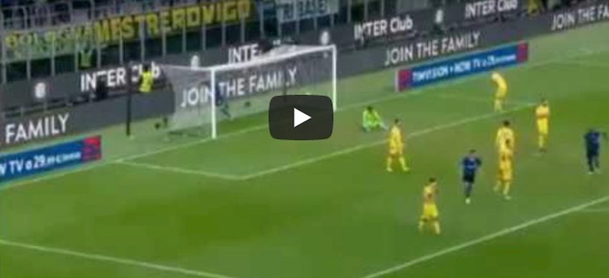 Barella gol Inter Verona 2 1 video YouTube