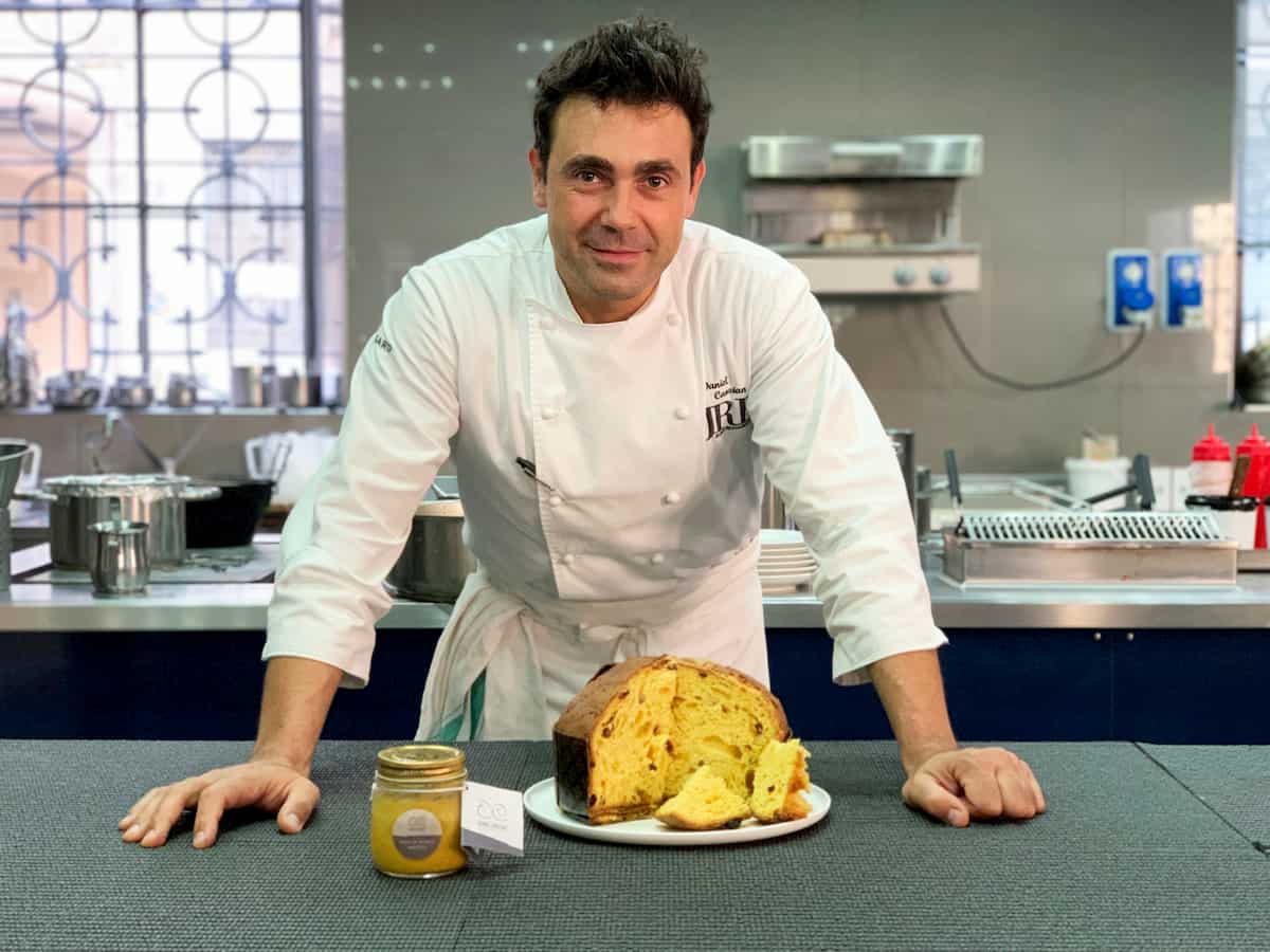 Il panettone MI.O di Daniel Canzian con pasta di arance arrosto