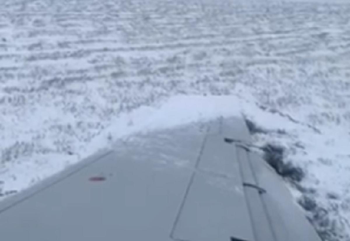 aereo fuori pista chicago