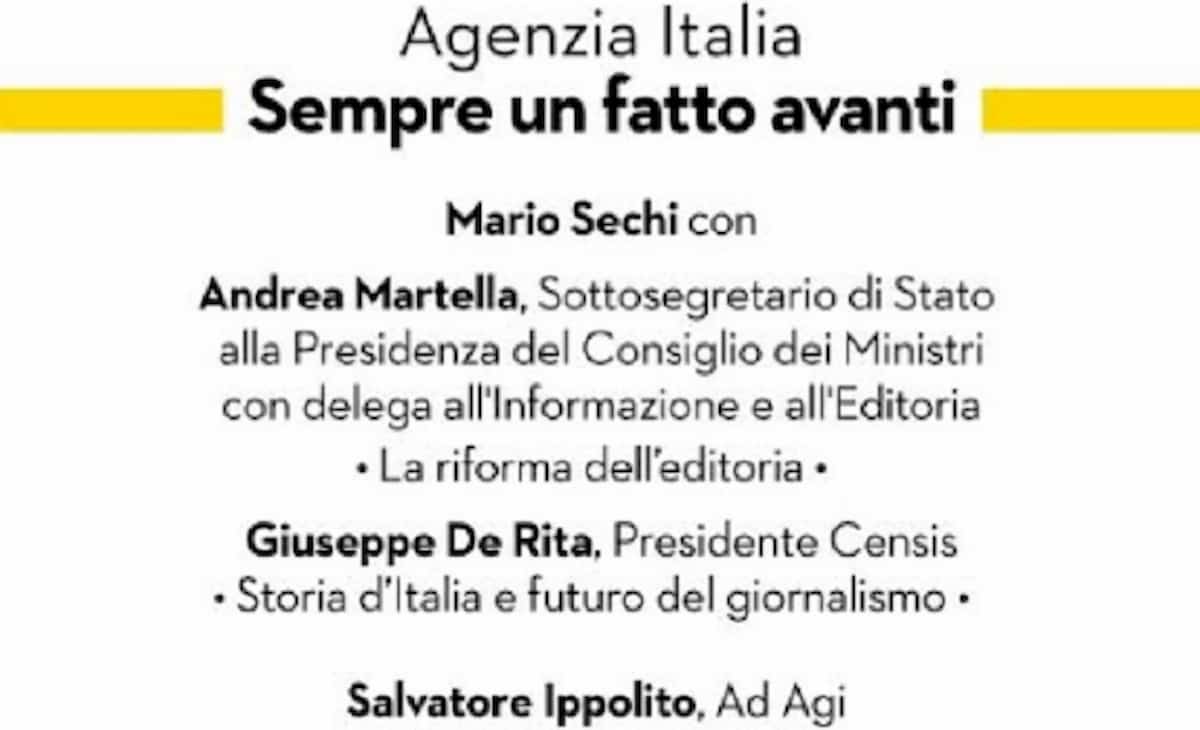 Editoria 5.0, il futuro dell'informazione in Italia all'evento organizzato da Agi a Milano il 2 dicembre