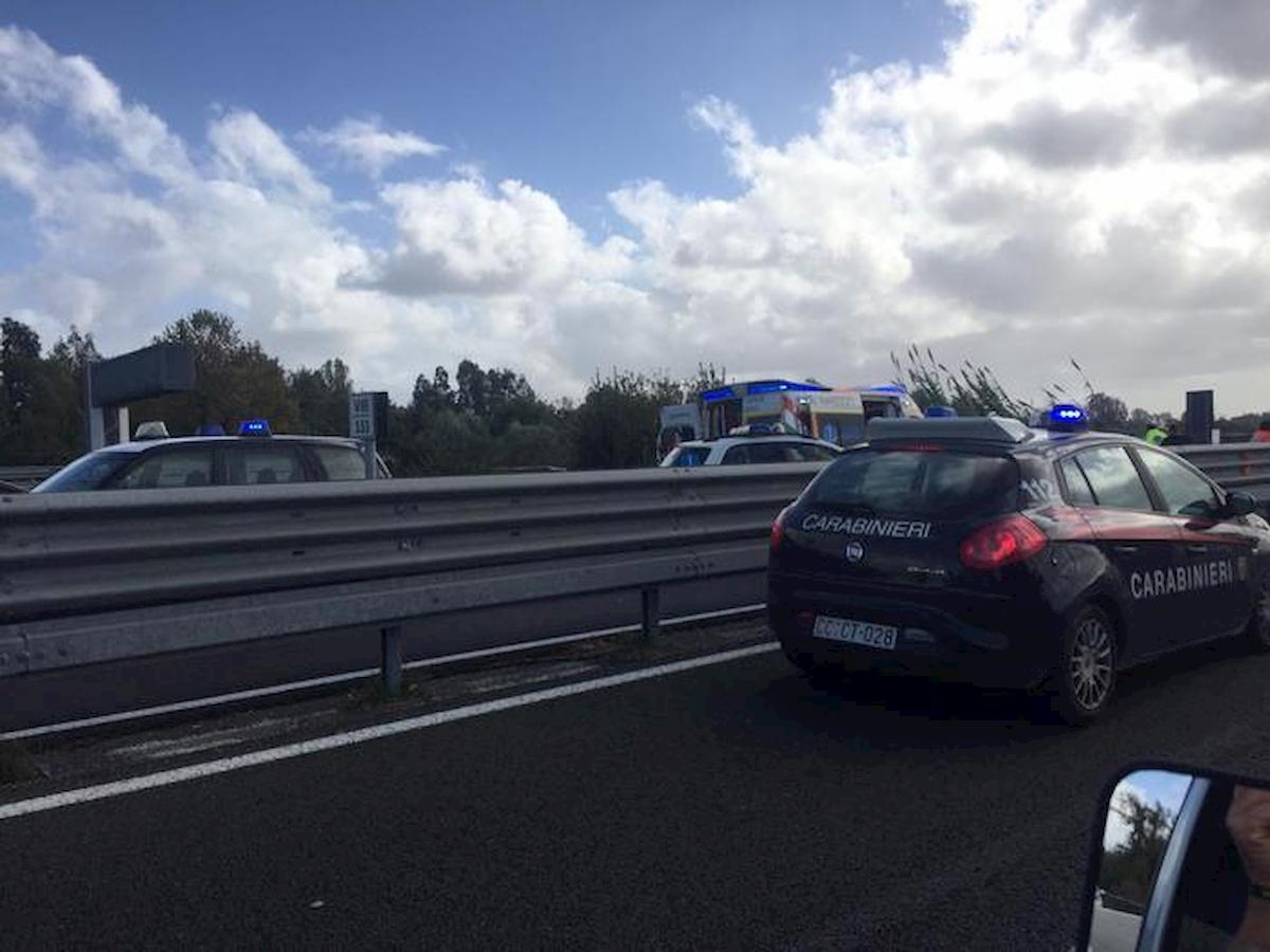 aurelia bloccata da incidente