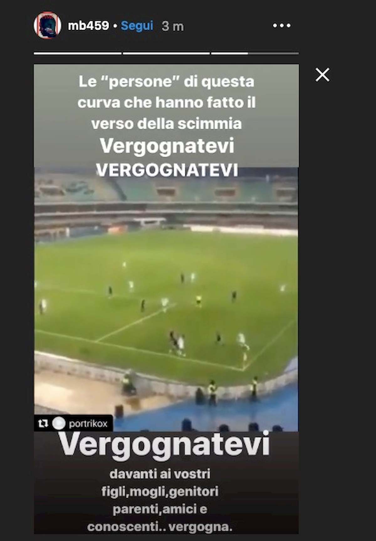 Balotelli cori razzisti tifosi Verona gioca figlia Pia Instagram