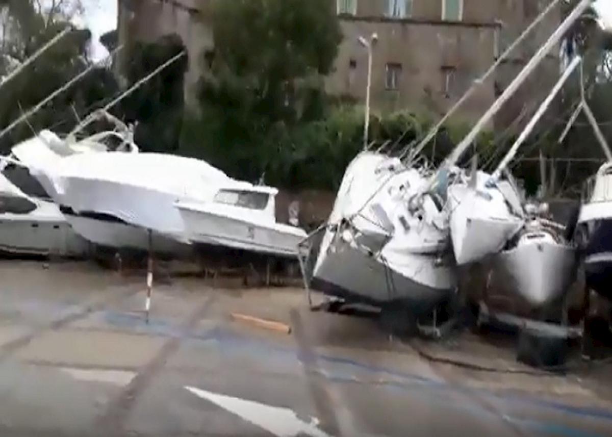 tromba d'aria santa marinella