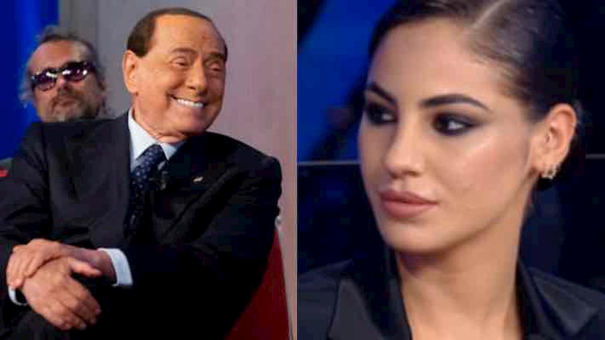 Berlusconi incontra Giulia De Lellis al Maurizio Costanzo Show: "Sei bellissima"