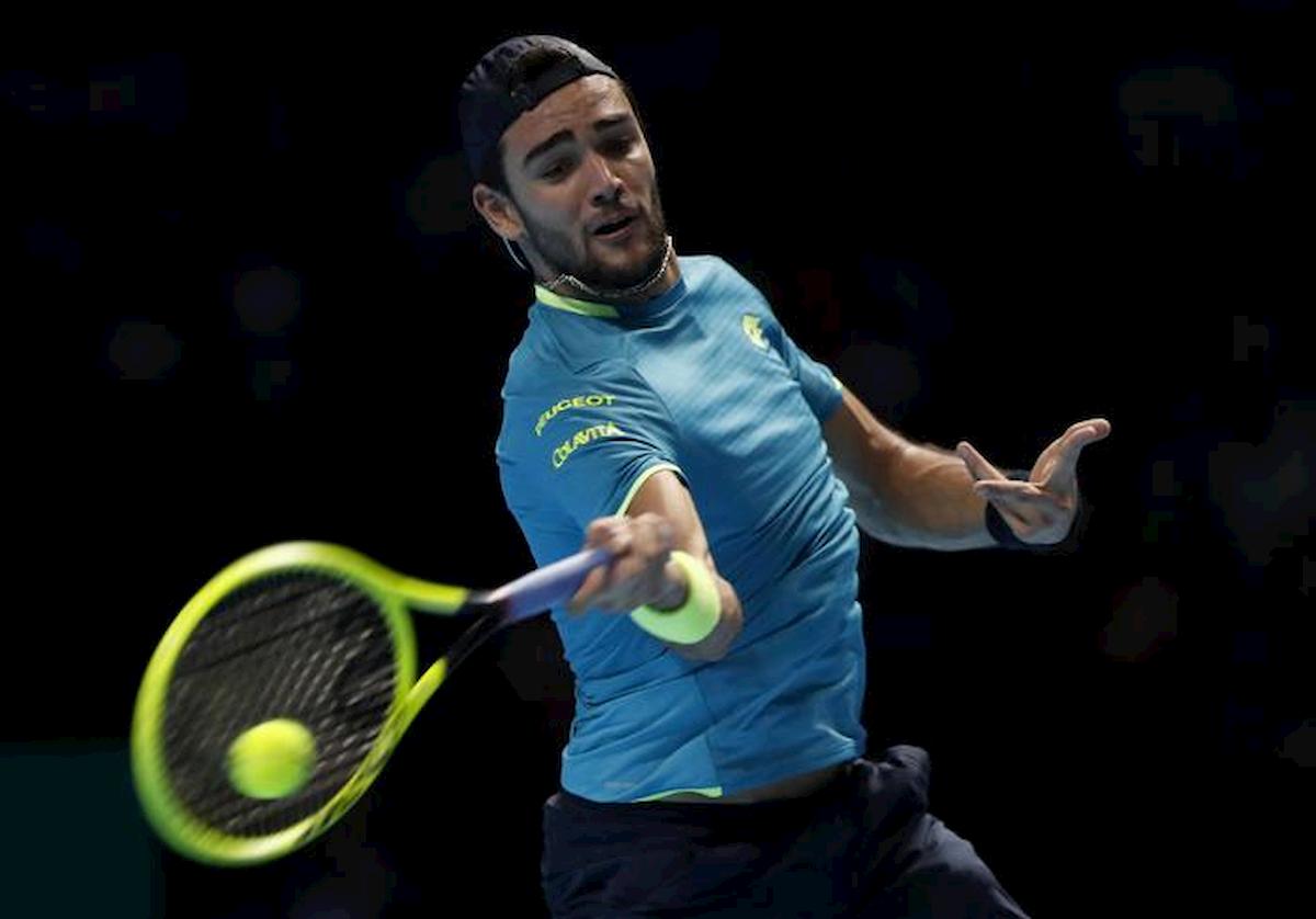 ATP Finals Berrettini crolla contro Djokovic all esordio a Londra