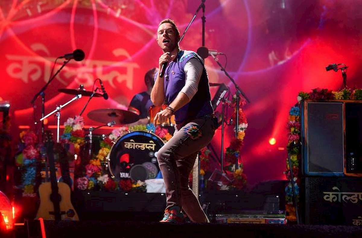 chris martin e i coldplay