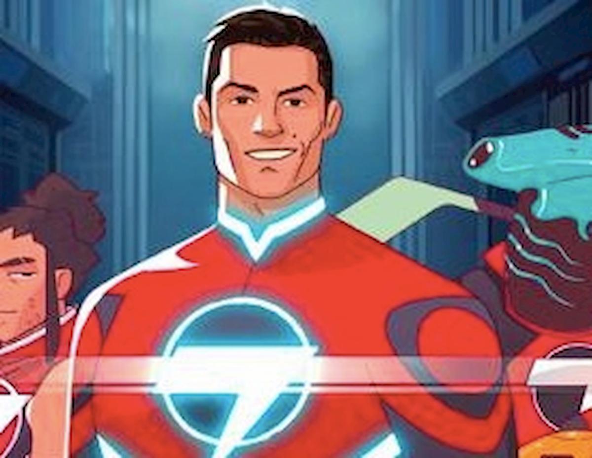 Cristiano Ronaldo supereroe Striker Force 7