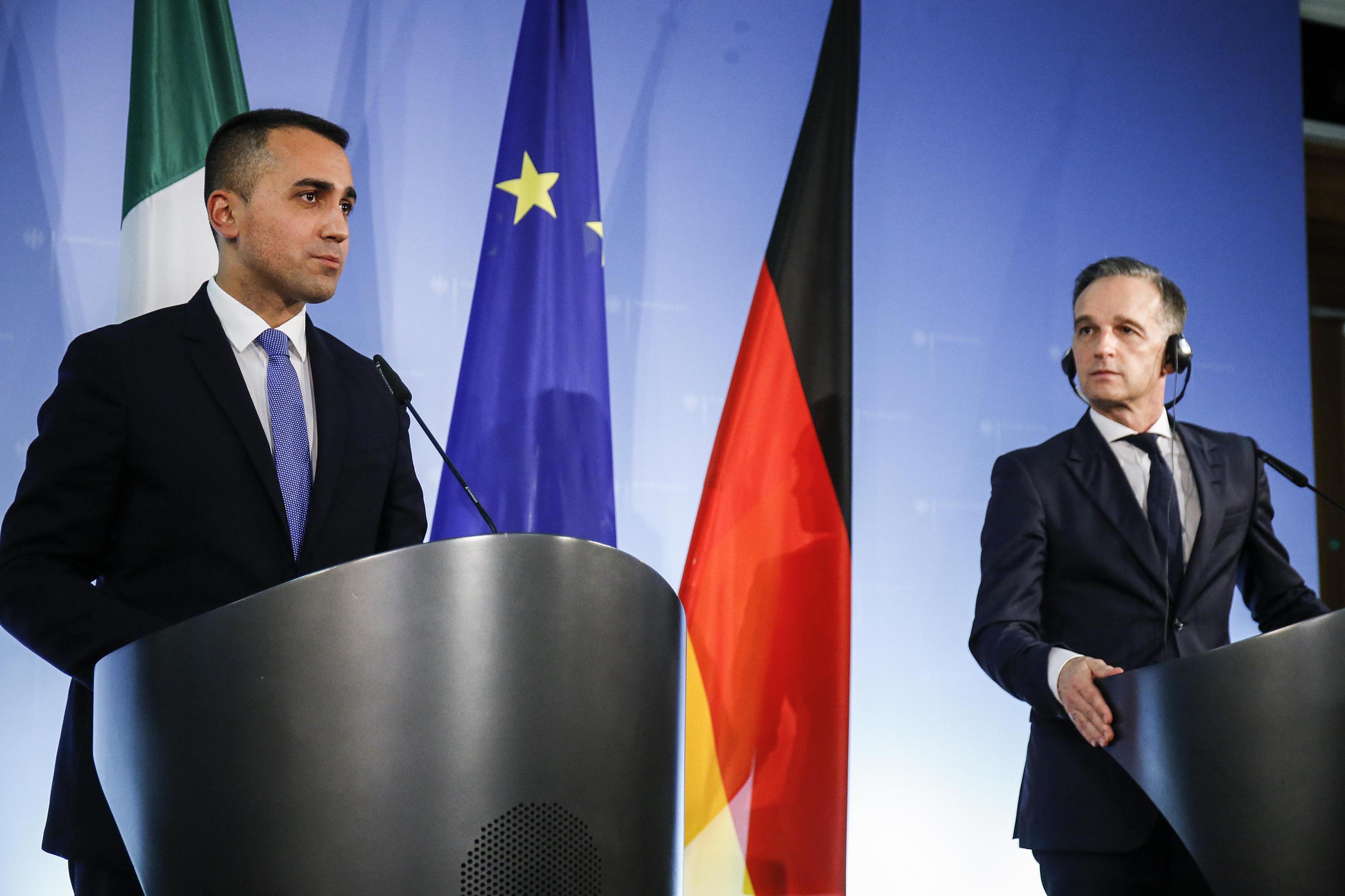 Luigi Di Maio a Berlino ringrazia Germania per aiuto coi migranti