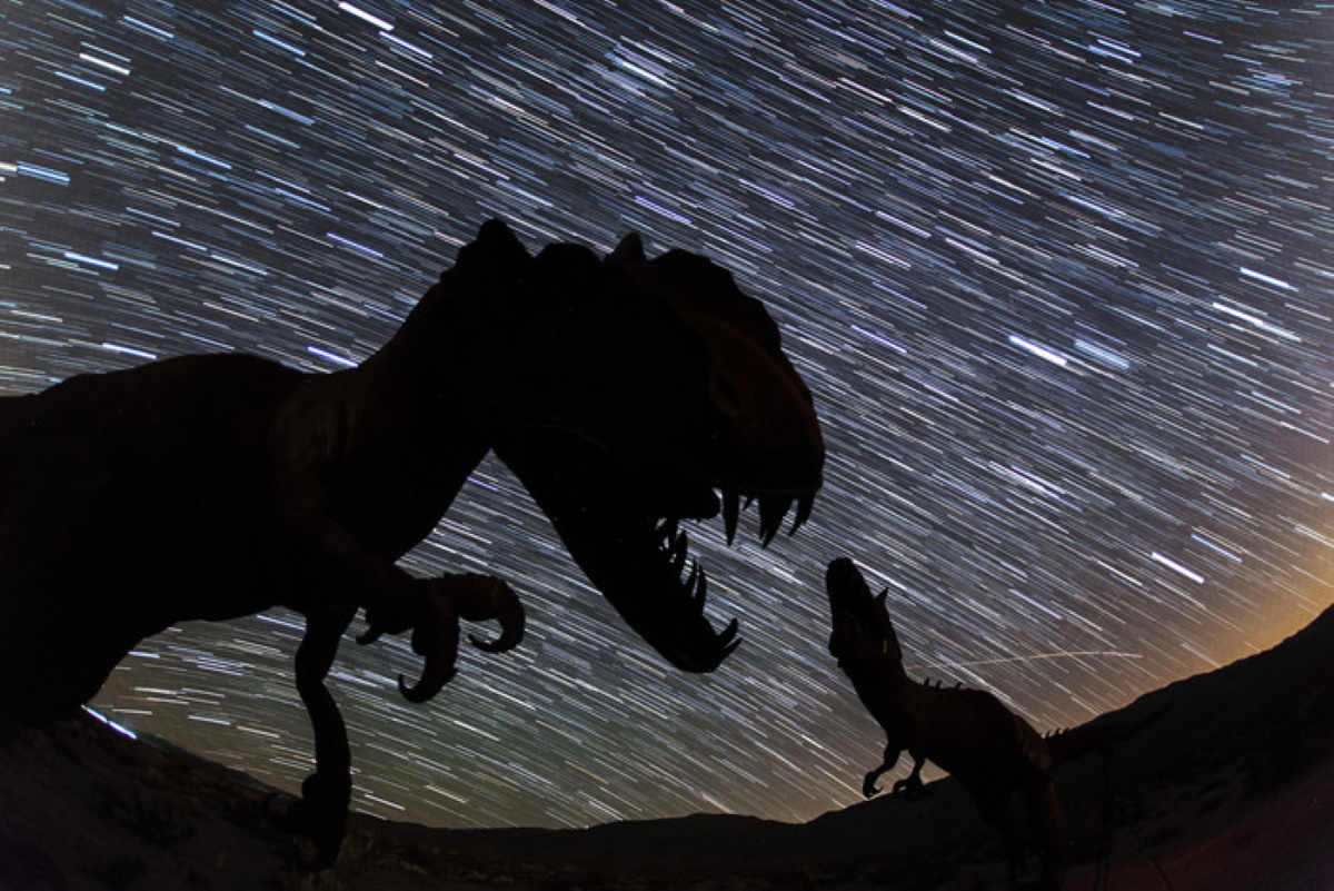 Dinosauri vissuti in un altro posto della galassia Via Lattea