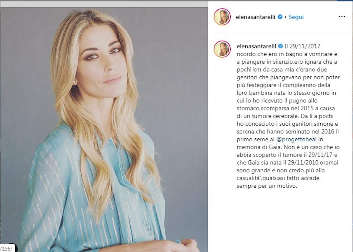elena santarelli instragram