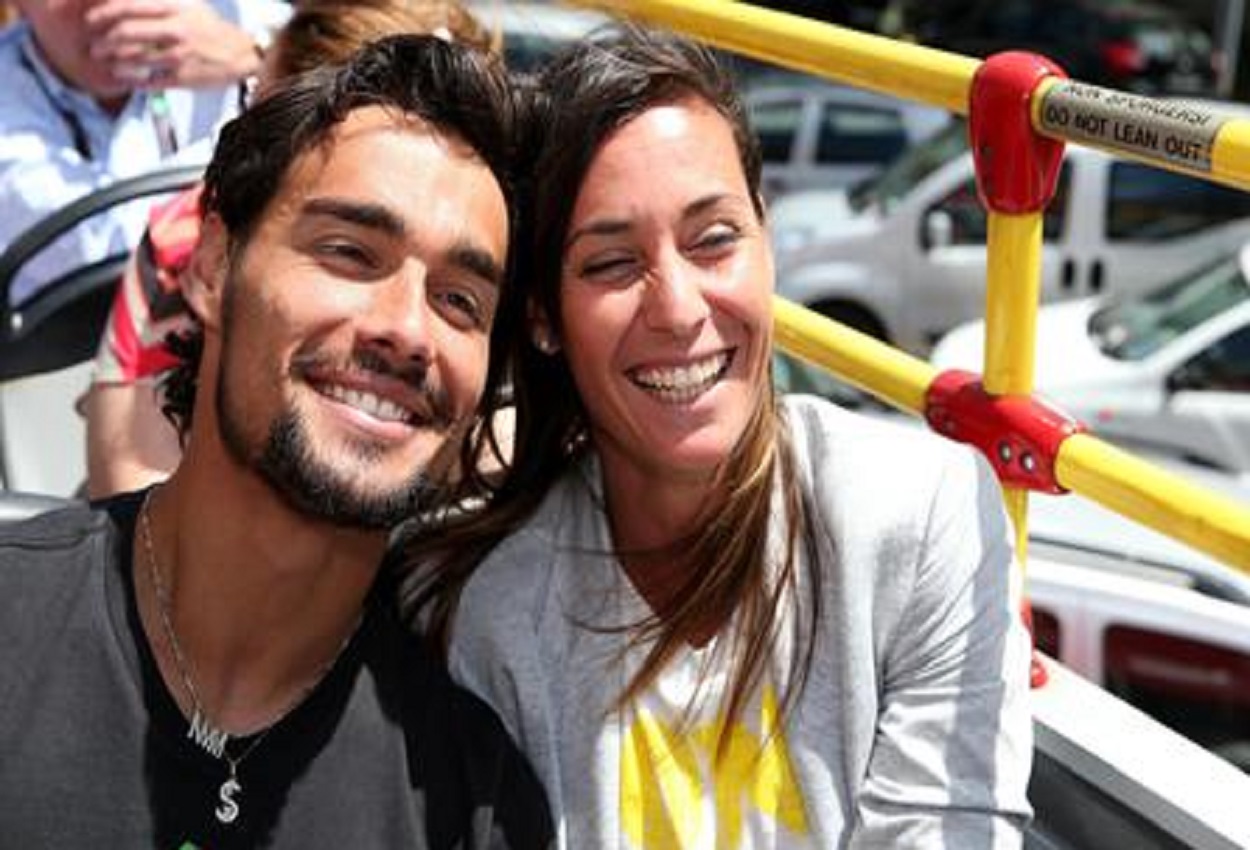 Fognini e Pennetta, Ansa