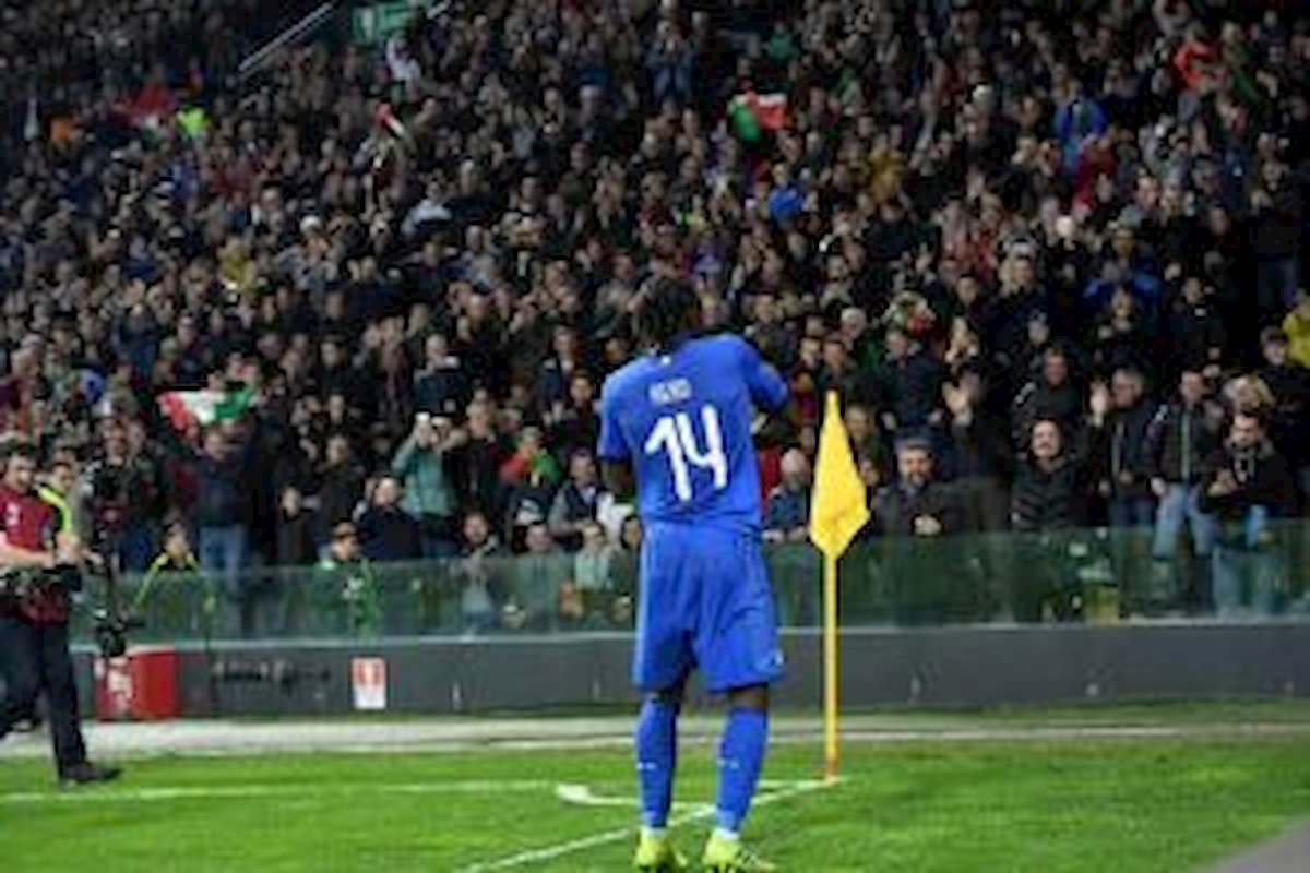 Kean show in Italia Under 21 Armenia gol anche per Scamacca
