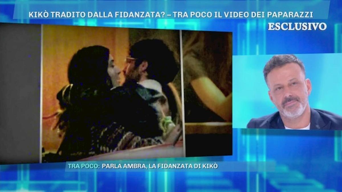 Domenica Live, Kikò Nalli: "Il bacio tra Ambra e Gaetano? E' una trappola". E litiga con la D'Urso