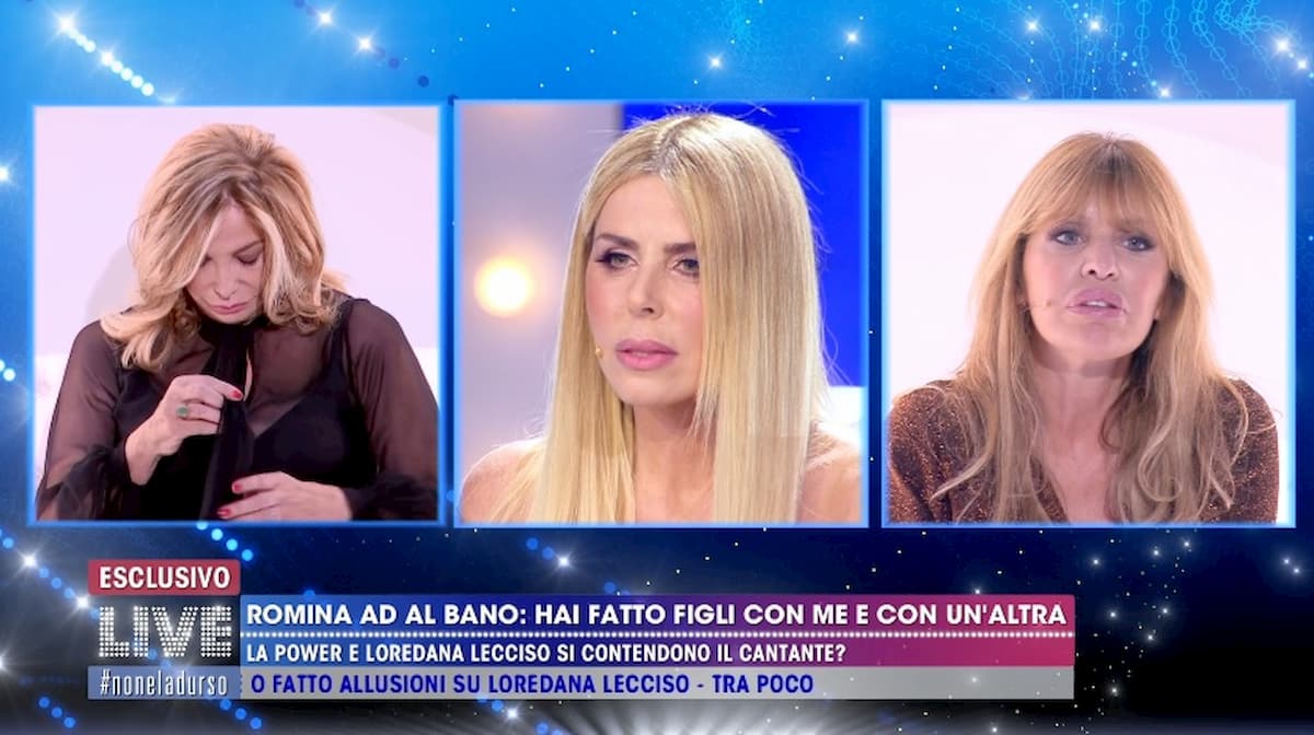 Live Non è la D'Urso, Loredana Lecciso: "Rispetto Romina, non ho nulla contro di lei"