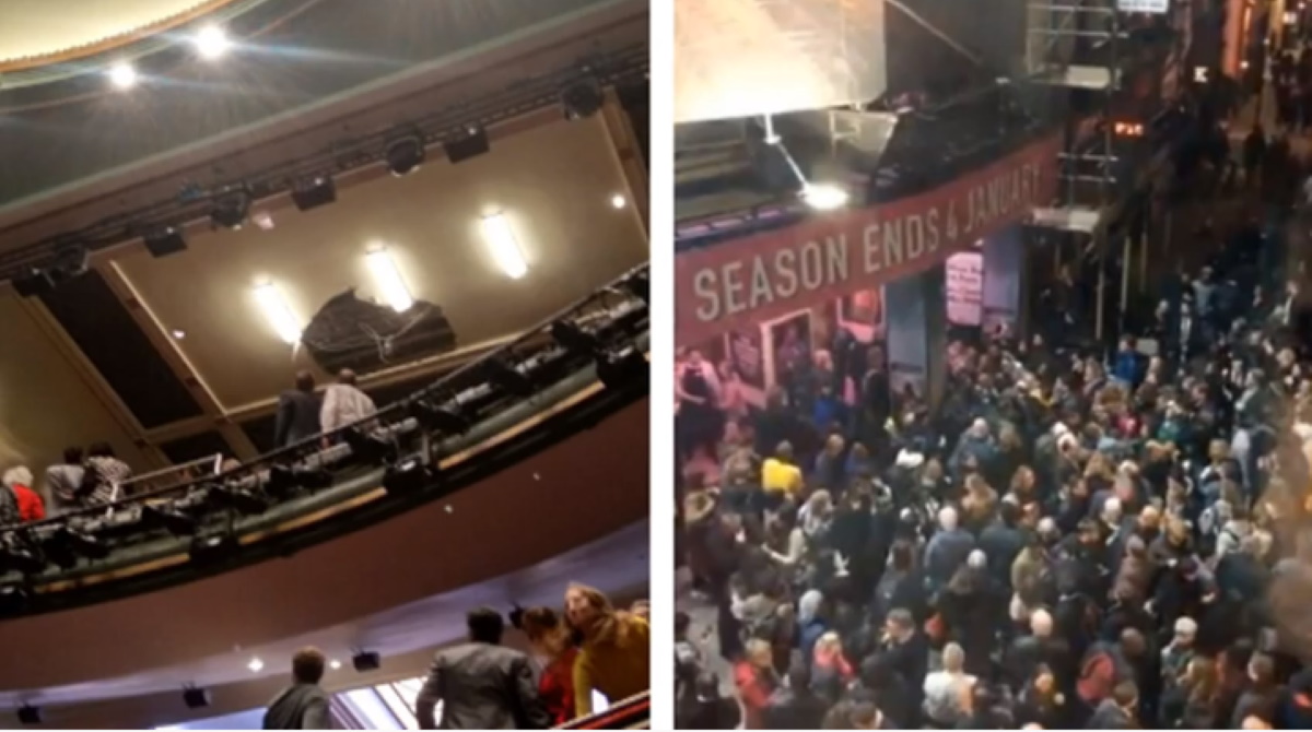Londra, crolla soffitto teatro Piccadilly: 5 persone ferite