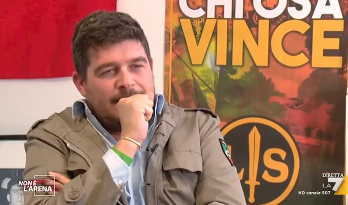 Luca Castellini, capo ultras Verona e coordinatore Forza Nuova. Quello che "Hitler è goliardia"