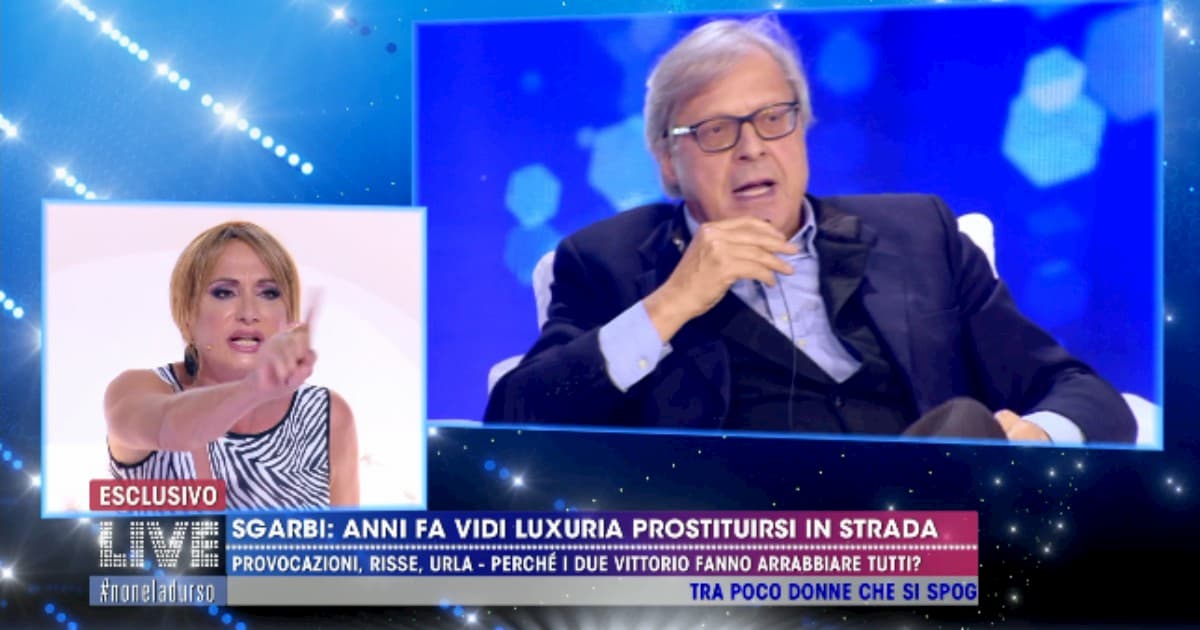 Barbara D'Urso si scusa con Vladimir Luxuria. Ma lei non la prende bene