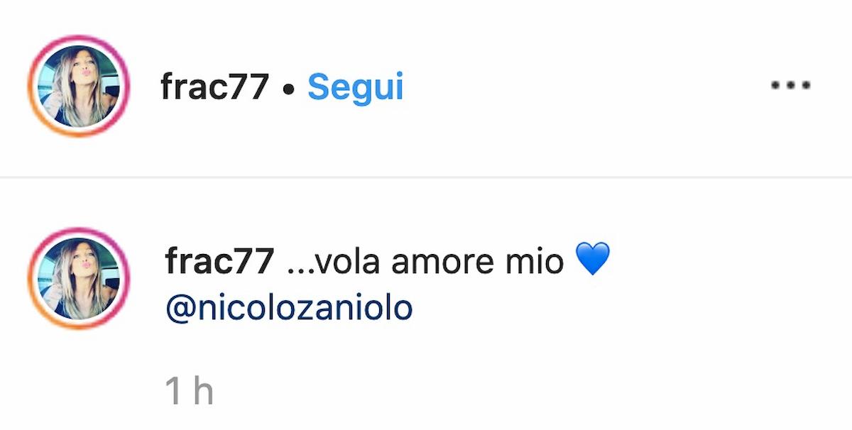 Zaniolo gol Nazionale mamma Francesca Costa festeggia su Instagram FOTO