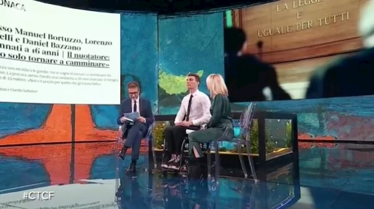 Che Tempo Che Fa, Manuel Bortuzzo: "Potrei tornare a camminare" VIDEO