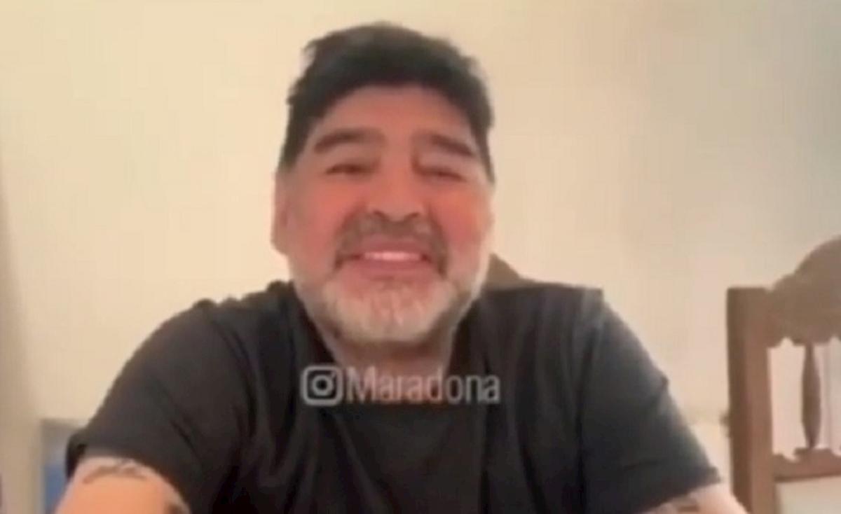 maradona risponde ai figli