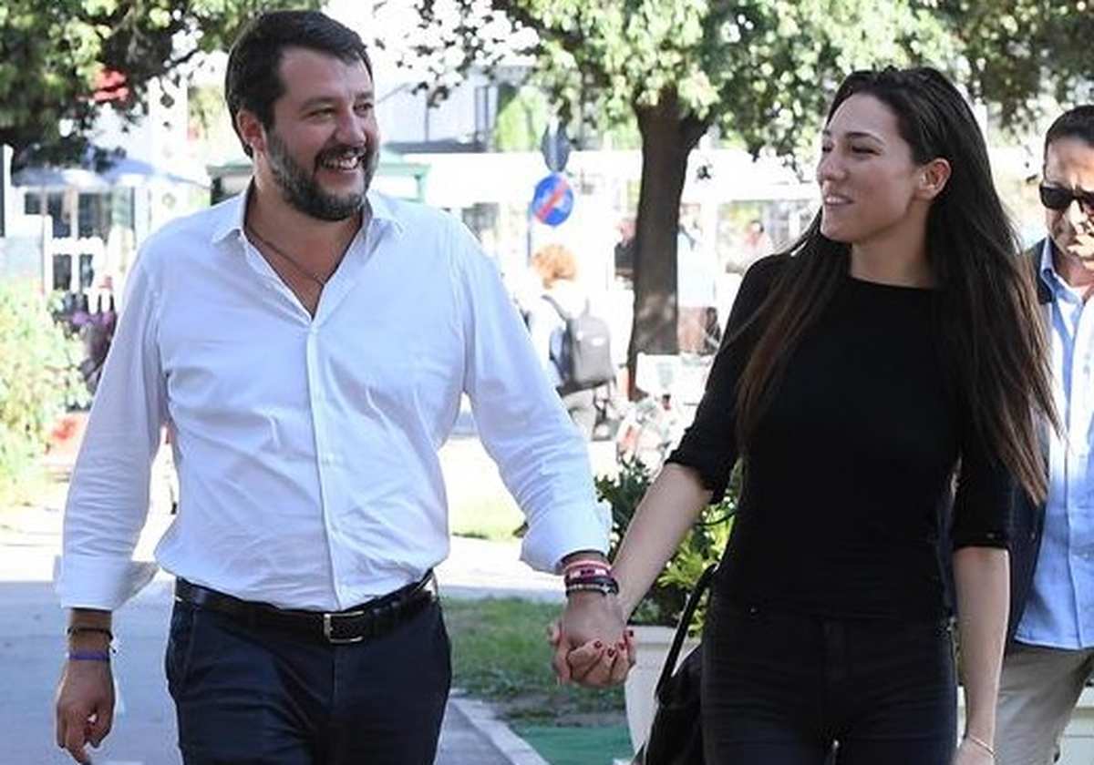 Matteo Salvini papà per la terza volta? Pancino sospetto per Francesca Verdini